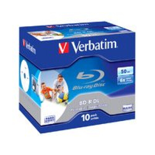 Verbatim BD-R Double Layer 50GB 6X, 43736
