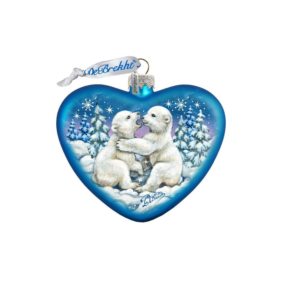 G.DeBrekht 753-010 Polar Cubs Ornament-image-OPC-PYJZC2-NEW