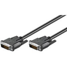 MicroConnect MONCC2 DVI-D 24+1-pin 2m M-M Black MONCC2