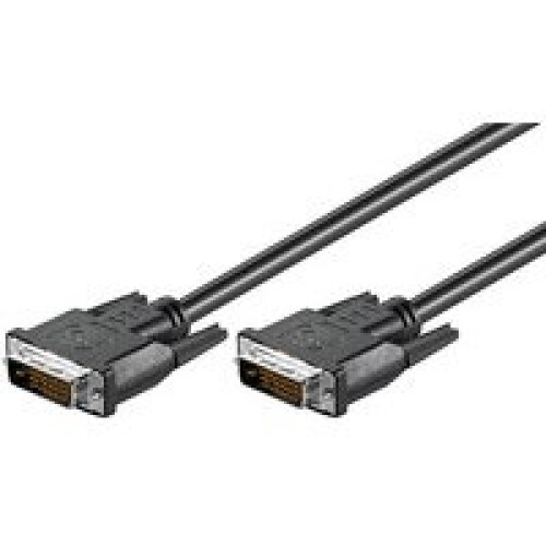 MicroConnect MONCC2 DVI-D 24+1-pin 2m M-M Black MONCC2