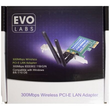 Evo Labs Pci-Express Full Height N300 Wifi Card NPEVO-N300PCIE