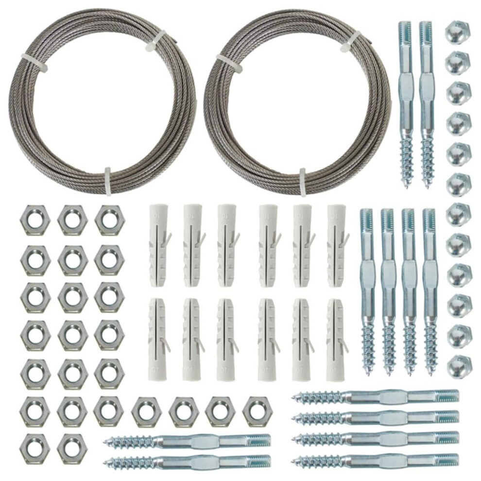 Nature 2x Wire Trellis Sets for Climbing Plants Garden Arch Arbour Pergolas