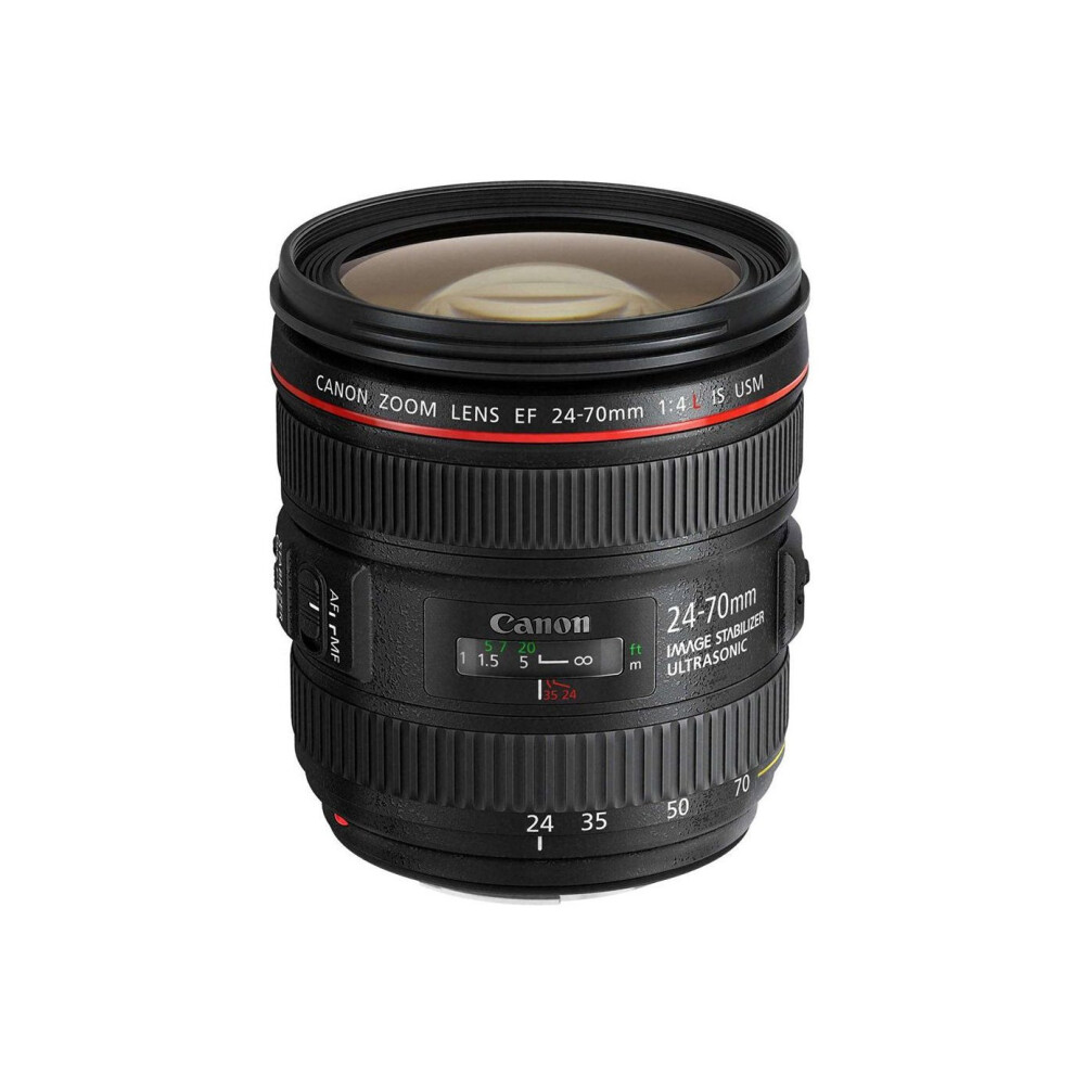 Canon EF 24-70mm f/4L IS USM Lens For Canon - Black