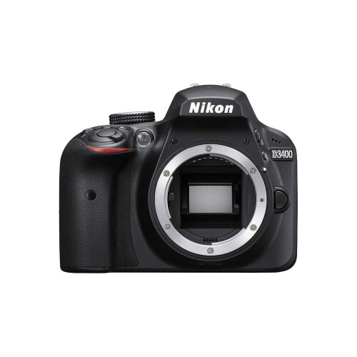 Nikon Nikon D3400 24MP DSLR Κάμερα - Μόνο το σώμα - Μαύρο 1