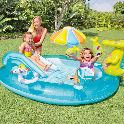 Intex Intex Gator Water Play Center, 80" x 68" x 35"