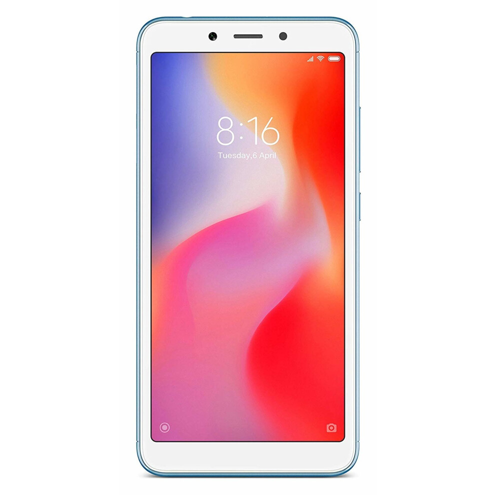 (Blue) Xiaomi Redmi 6A Single Sim | 32GB | 2GB RAM