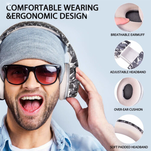 PS4 Headset, ONIKUMA Gaming headset for PS4 Xbox One PC Headphones 2