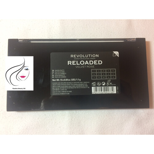 RELOADED eyeshadow palette velvet rose 1
