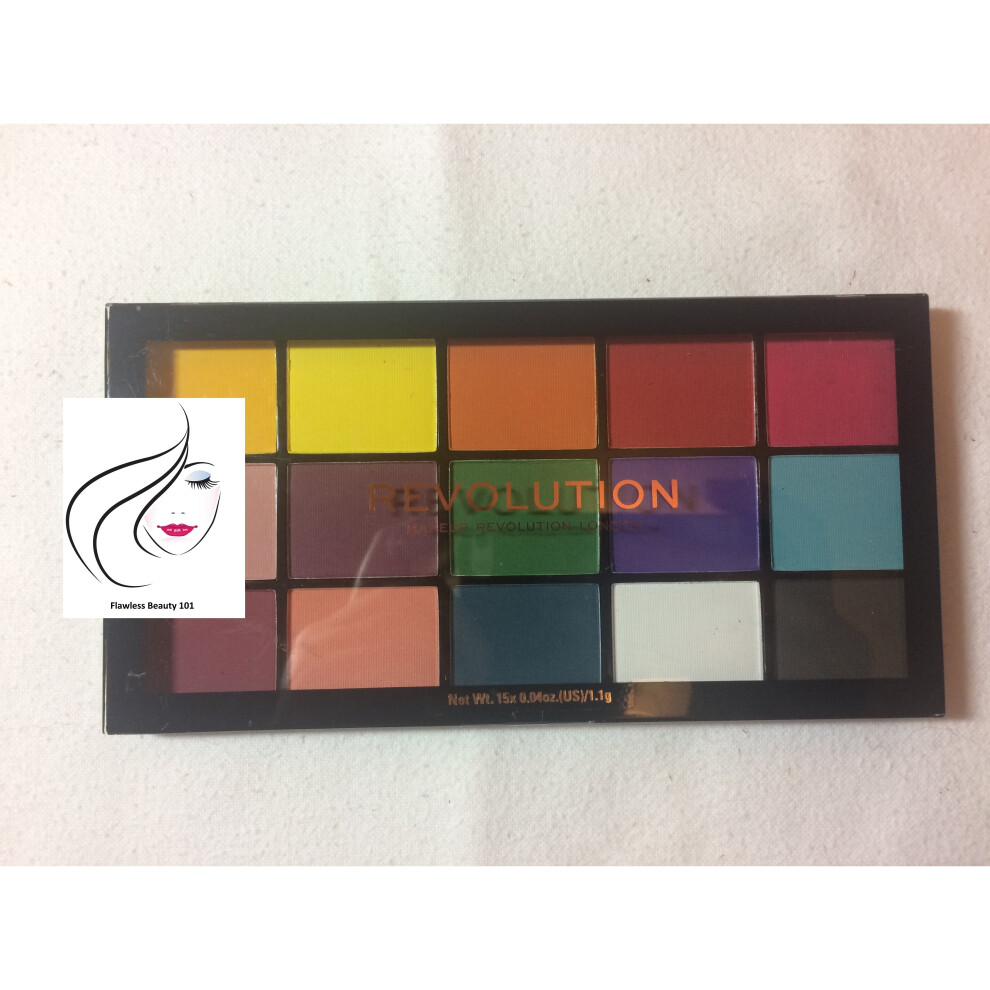 (Marvellous Mattes) Makeup Revolution Re-Loaded 15 Eyeshadow Palettes