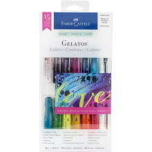 Faber-Castell FC770175 Gelatos Colors Kit - Iridescents