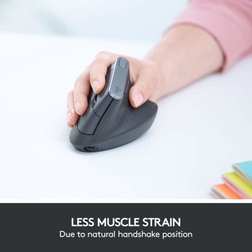 Logitech Logitech MX Vertical Advanced Ergonomic Mouse | Vertical Ergonomic Mouse 2