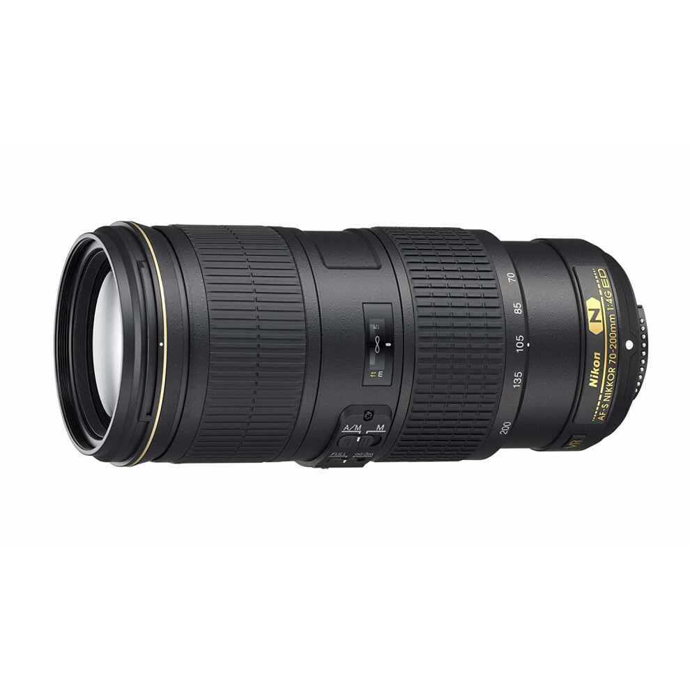 Nikon AF-S Nikkor 70-200mm f/4G ED VR Lens | Telephoto Zoom Lens