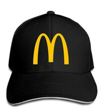 Unisex Mcdonalds Logo Adjustable Snapback Baseball Cap RoyalBlue