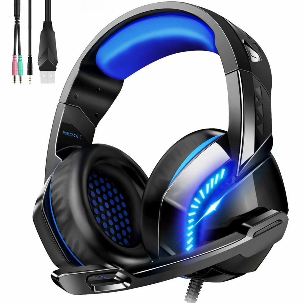 Gaming Headset For Ps4 Pc Xbox One,Stereo Noise Canceling With Mic 6903472269439