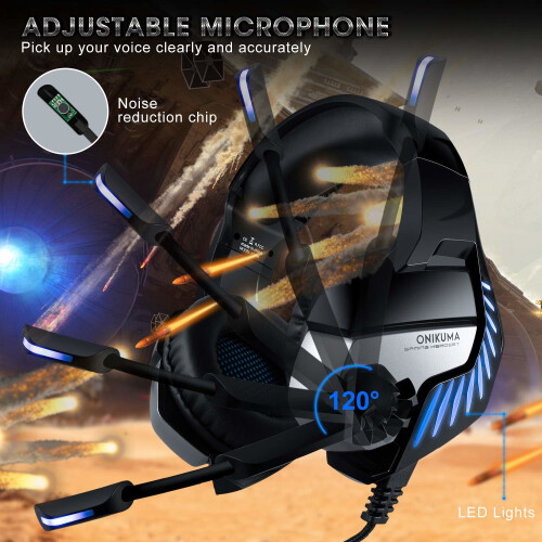 PS4 Gaming headset, for Xbox One PC  Nintendo Switch Games Laptop Mac 1