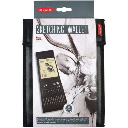Derwent Sketching Wallet 17/Pkg-