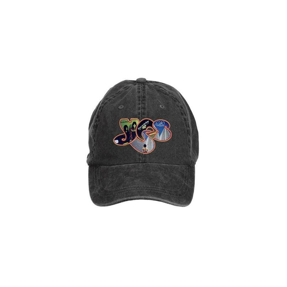 Unisex Yes Rock Band Classic Baseball Cap with Adjustable Ha Unisex