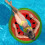 Official 'Perfect Pools' Inflatable Giant Watermelon Rubber Ring | Watermelon Pool Float 1