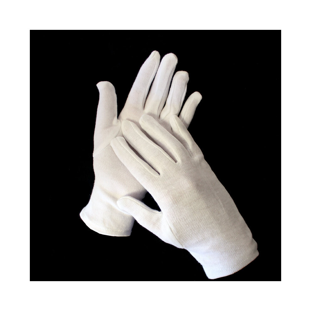 Dermatological Cotton Gloves 2 Pairs Hand Cream Hands Beauty Glove Waitress New