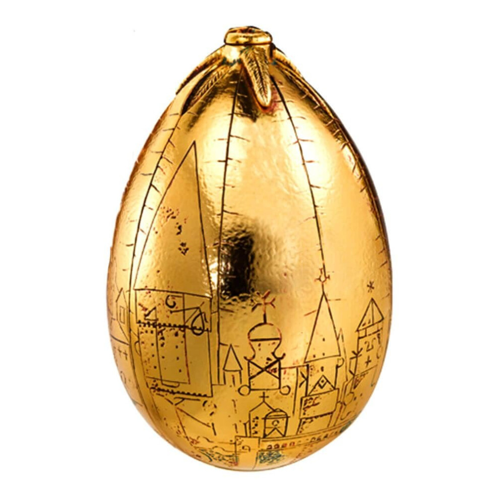 New Harry Potter Egg Prop Replica By The Noble Collection - 9 In Resin, Display Stand & Box, Adult Collectible Golden Nn7267