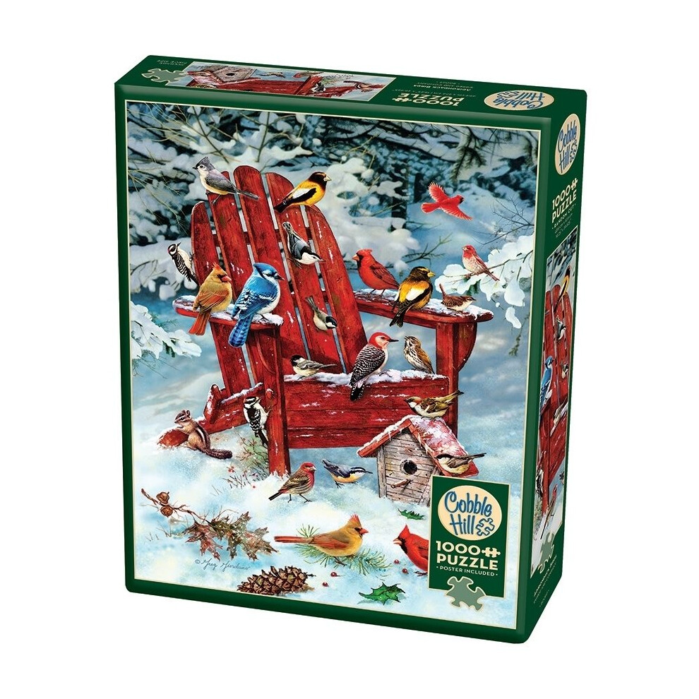 Photos - Jigsaw Puzzle / Mosaic Cobble Hill CBL80069 - Cobblehill Puzzles 1000 pc - Adirondack Birds 80069