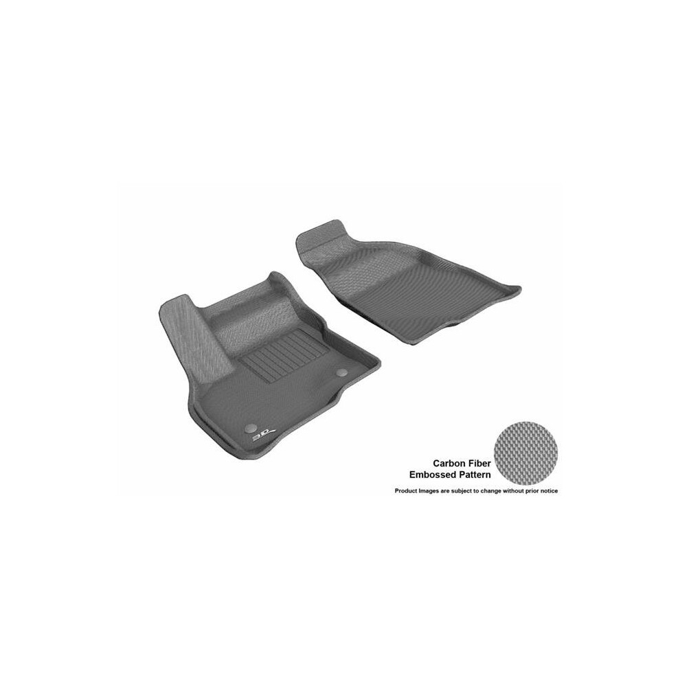 3D Maxpider L1ch08711501 Kagu R1 Floor Mat For 2017-2019 Chevrolet Bolt Ev, Gray 190204036117