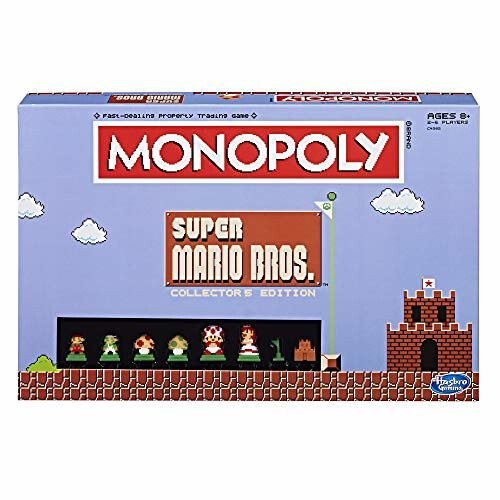 USAopoly Super Mario Bros Collector's Edition Monopoly Board Game
