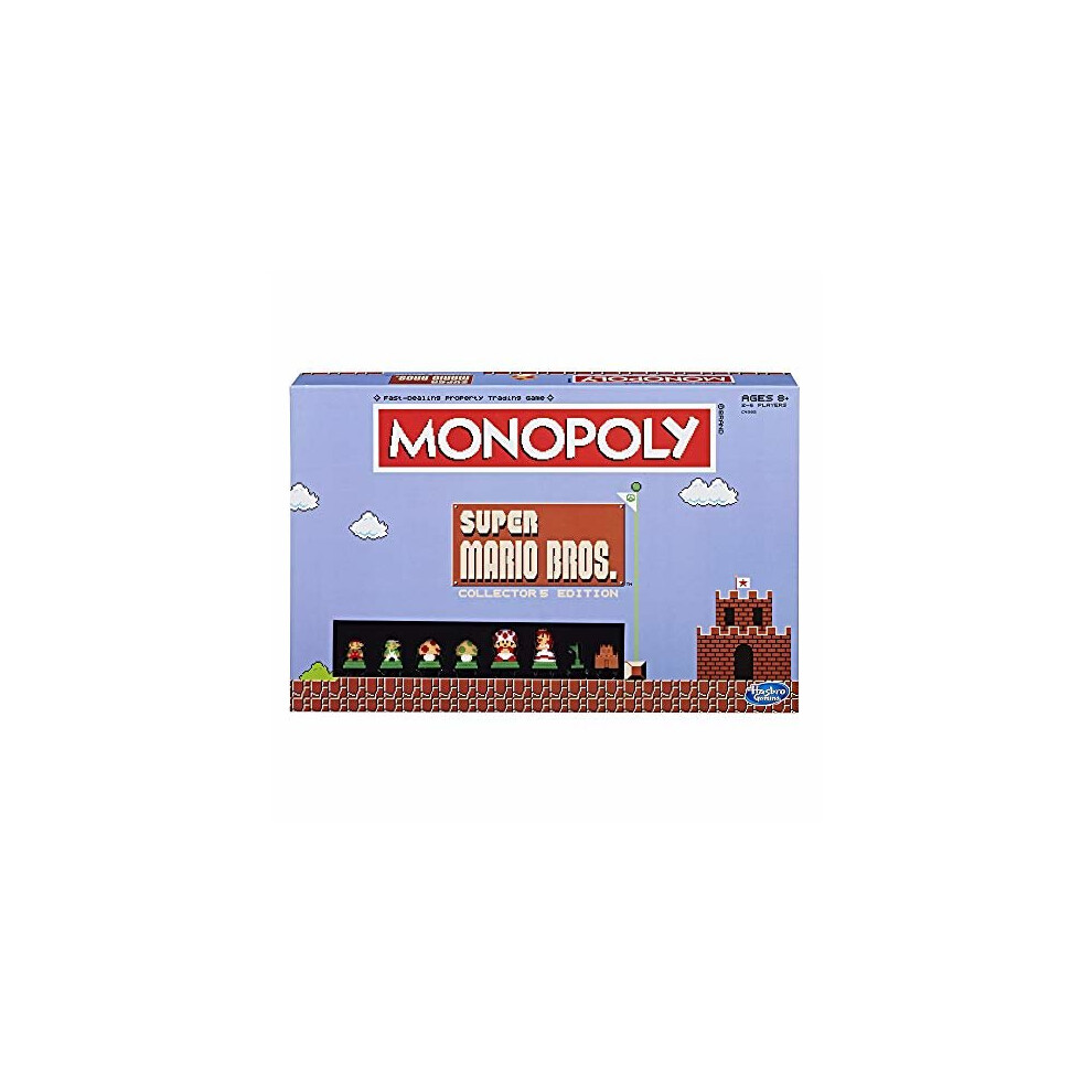Usaopoly Super Mario Bros Collector's Edition Monopoly Board Game