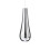Croydex Chrome Teardrop Style Round Bathroom Light Pull 1