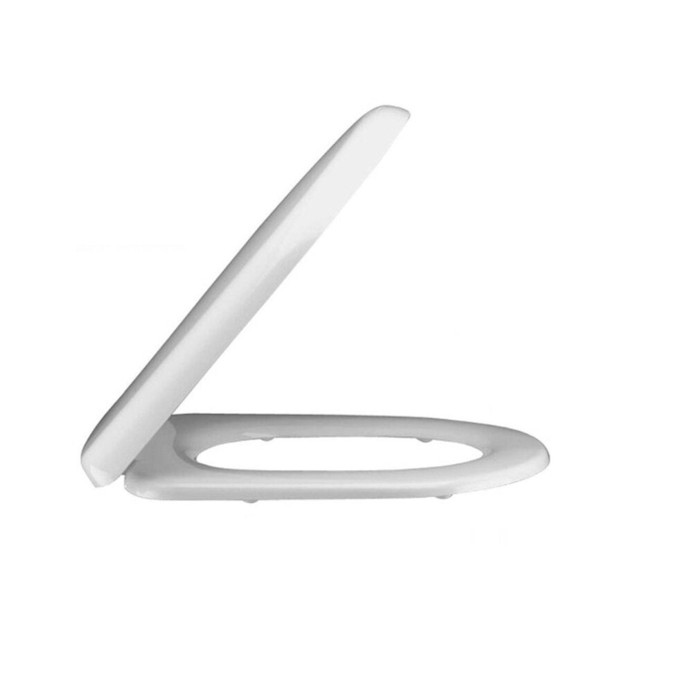 D Shape Toilet Seat Soft Close Anti Slam Quick Release Easy Clean