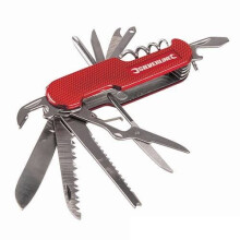 Silverline Pocket Knife 14-function 75mm -