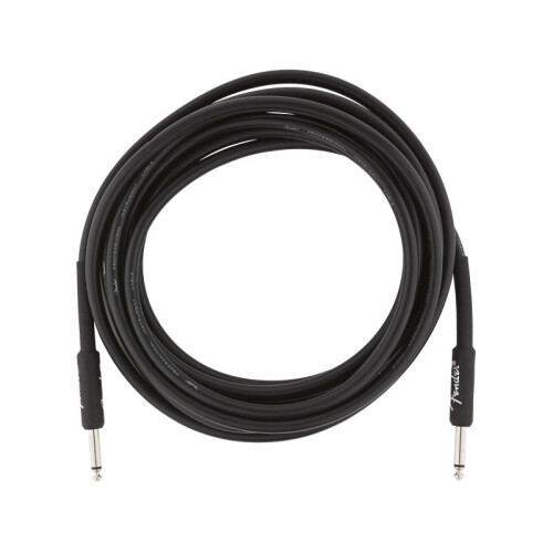 Fender Fender Pro Series 15 foot Instrument Cable, Black 2