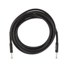 Fender Pro Series 15 foot Instrument Cable, Black