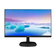 Monitor PHILIPS 243V7QJABF/00 FHD UWC - 24 pollici - Pannello IPS 5ms - 75Hz - HDMI/DP/VGA - FreeSync