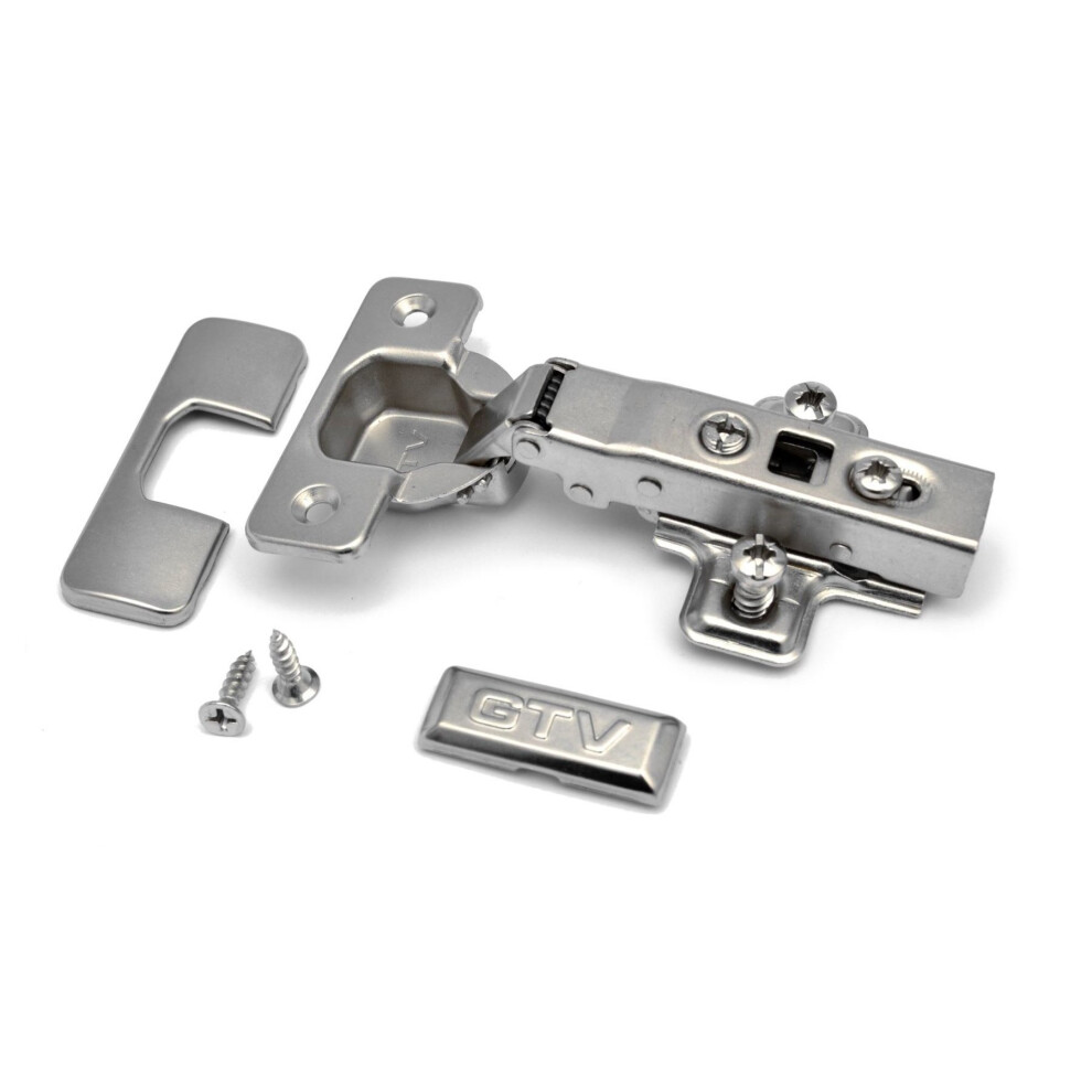 20 x GTV Soft Close 35mm Kitchen Hinge Cabinet Door Plate + Screws