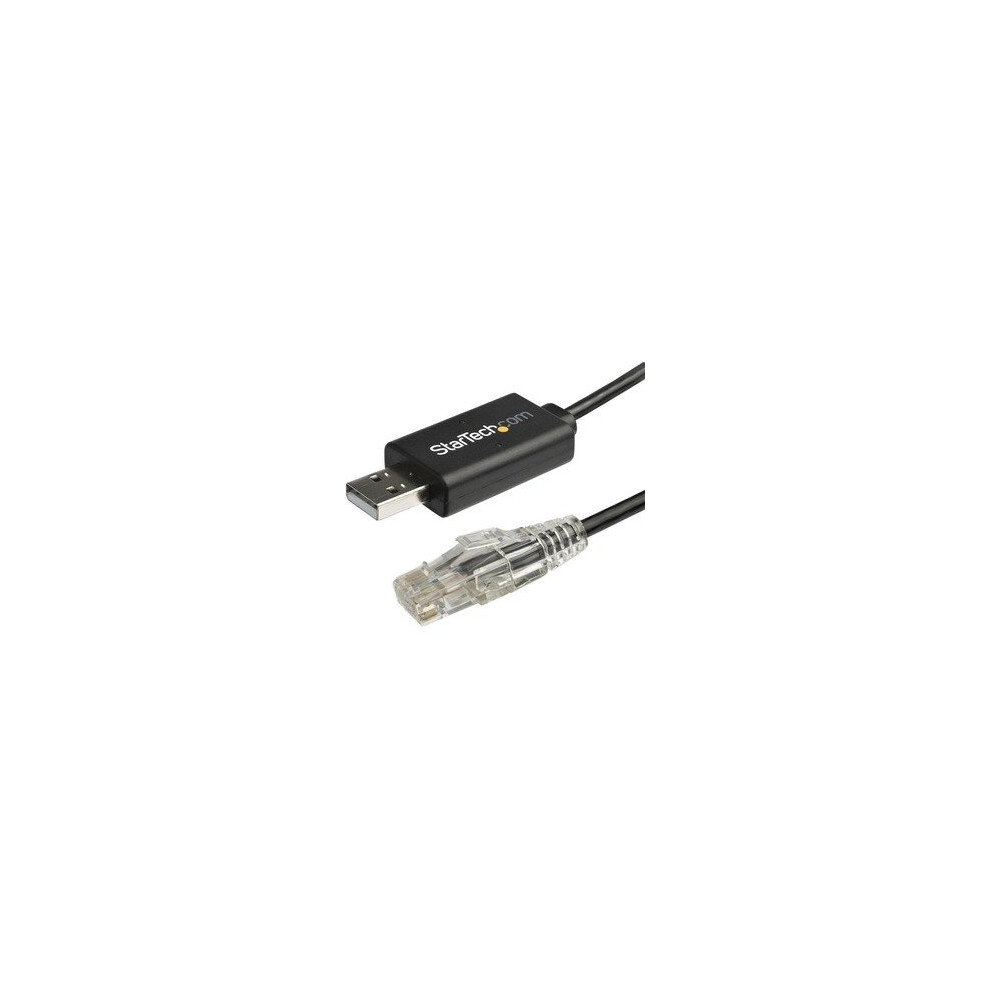 Startech.com Startech 6 Ft. / 1.8 M Cisco Usb Console Cable Usb To Rj45 Rollover Cable T Icusbrollovr