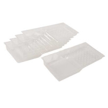 Silverline Disposable Roller Tray Liner 5pk 100mm - Paint 450193 Liners - roller tray disposable 100mm liner 5pk silverline paint 450193 liners