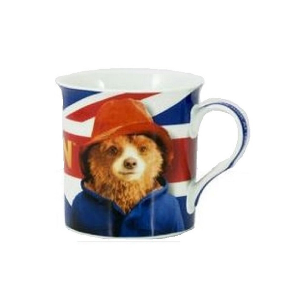 Official Paddington Bear Movie Mug Cup Bone China Licenced Merchandise Union Jack Flag