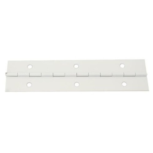 1000mm (1m) CONTINUOUS METAL PIANO HINGE WHITE COLOUR on OnBuy
