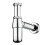 Chrome Bottle Trap Basin Waste Bathroom Sink Pipe Adjustable Height 1