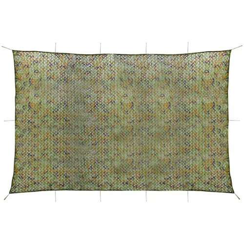 VidaXL vidaXL Camouflage Netting with Storage Bag 6x8 m