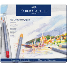 Goldfaber Aqua Aquarellstifte Set in Metalldose 48/Pkg-