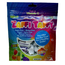 Zollipops, Zaffi Taffy, Rent Tænder Taffy, Smagfulde Frugt Smag, 3 oz