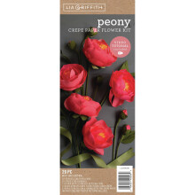 Crepe Paper Flower Kit -Peonies -LG40006