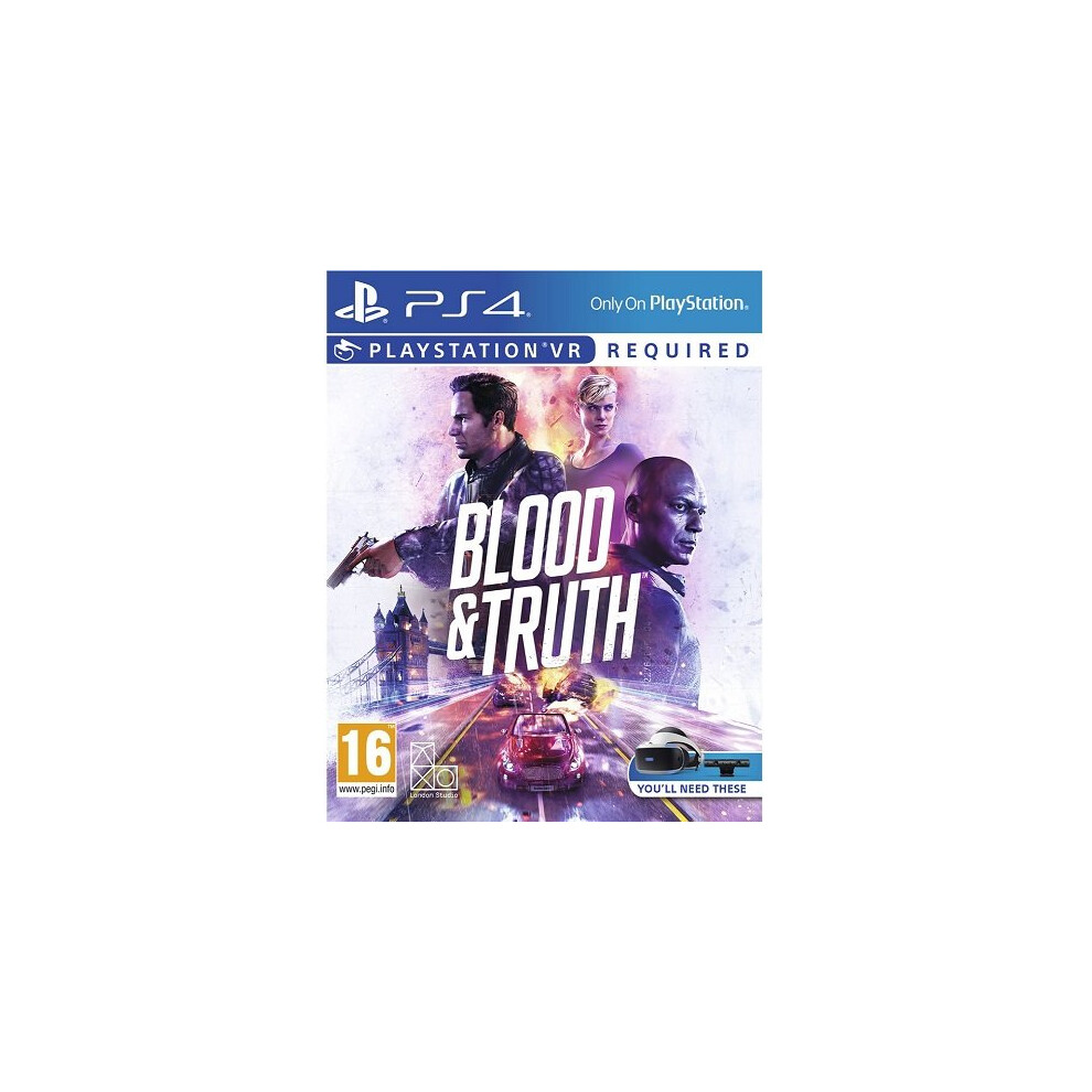 Playstation Blood And Truth (Psvr Required) Ps4
