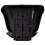 VidaXL vidaXL Tractor Seat with Backrest Black Comfortable Quality Replace Accessory 4