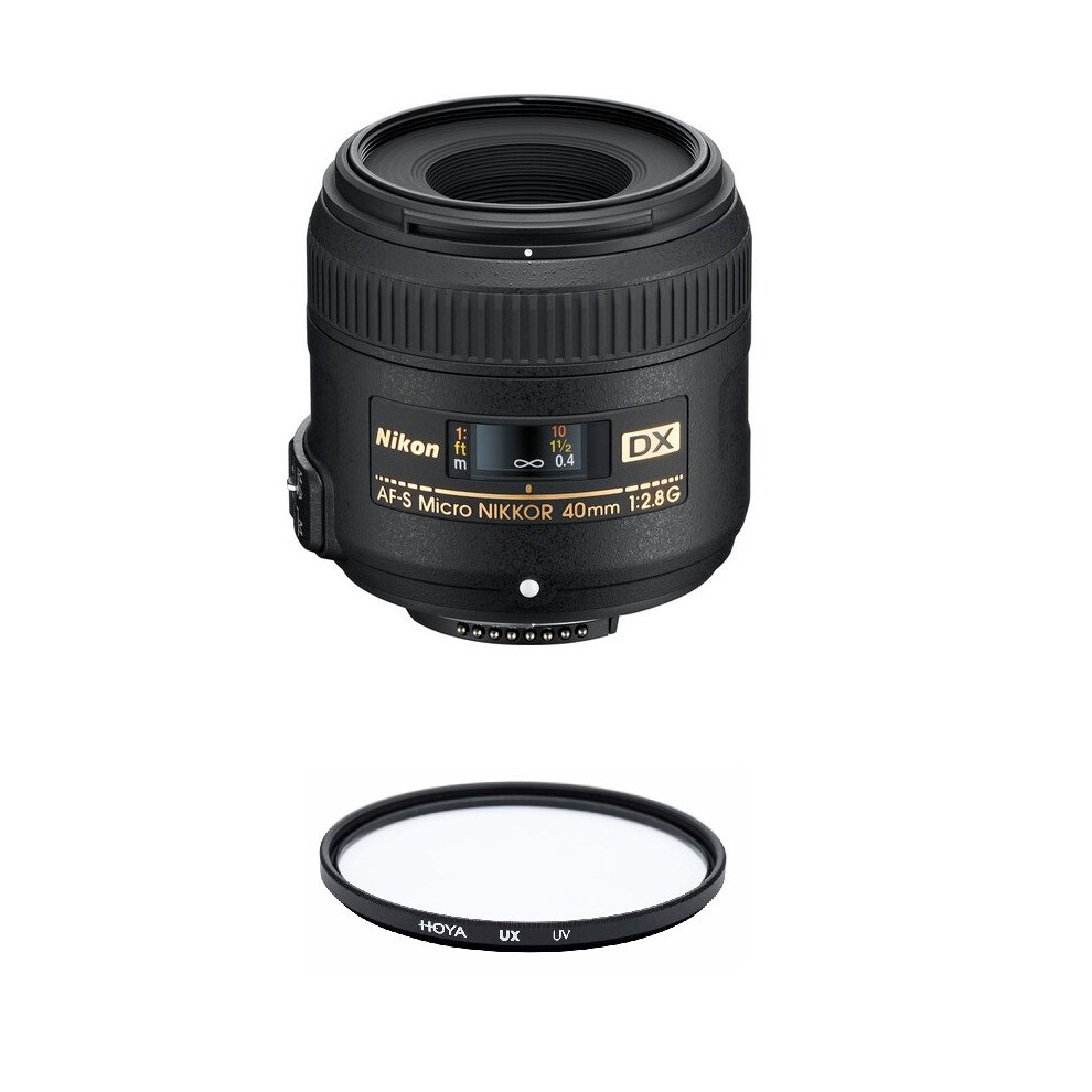 Nikon Af-S 40Mm F2.8g Dx + Hoya Ux Uv 52Mm Filter 018208022007