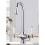 Chrome Monobloc Mixer Tap | Ceramic Twin Lever Kitchen Tap 2