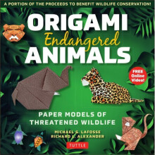 Origami Endangered Animals Kit