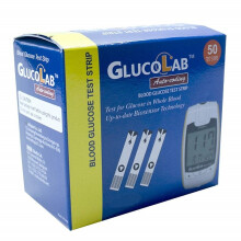 GlucoLab Blood Glucose Test Strips - 50 Strips